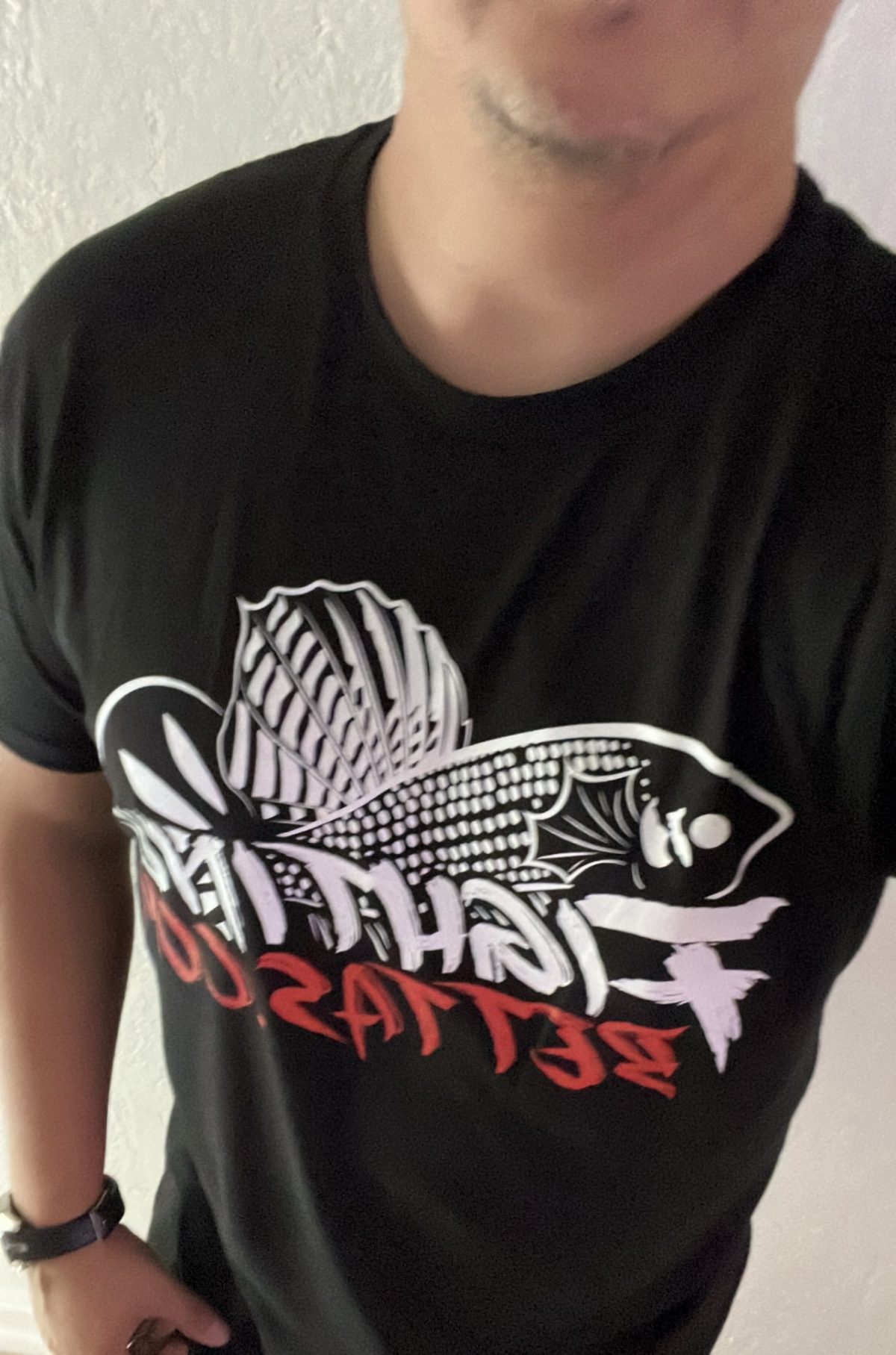 FightingBettas Official Logo T-Shirt 100% ring spun cotton